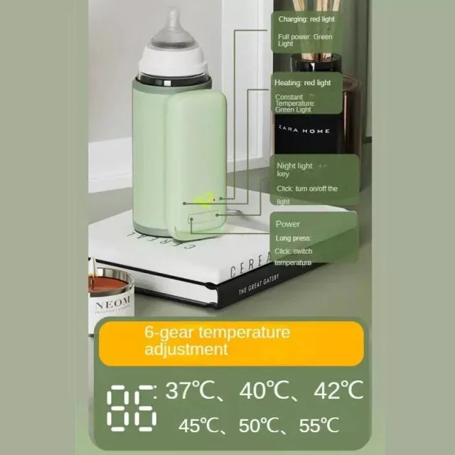 Portable Night Milk Dispenser with Intelligent Temperature Control