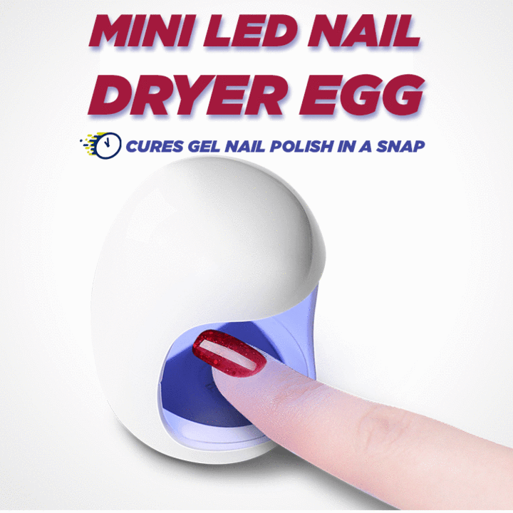 Mini LED Nail Dryer Egg