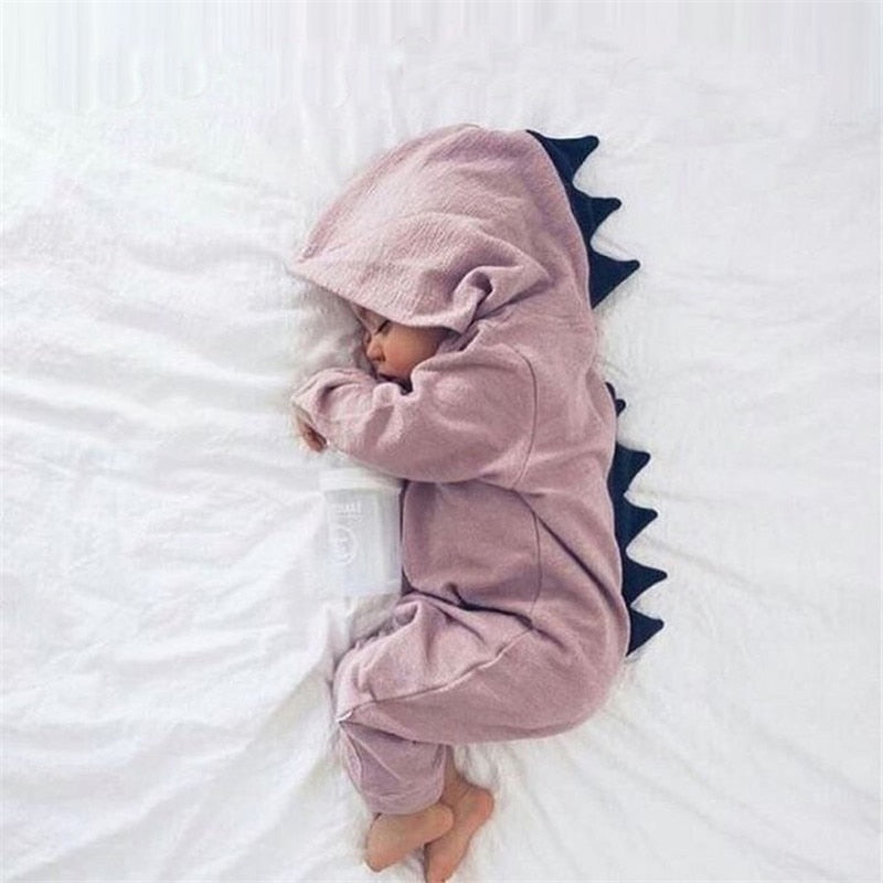 3D Dinosaur  Winter Baby Jumpsuit  For Boy and Girl