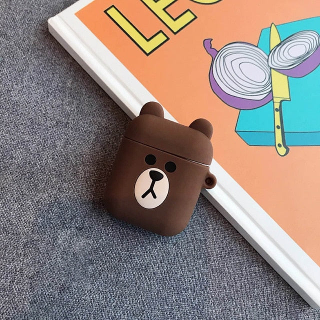 Cartoon Protective Silicone Cover for AirPods / AirPods 2